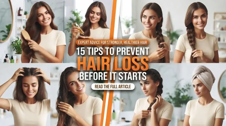15 Tips To Prevent Hair Loss Before It Starts